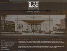 Tablet Screenshot of livingstonmercantile.com